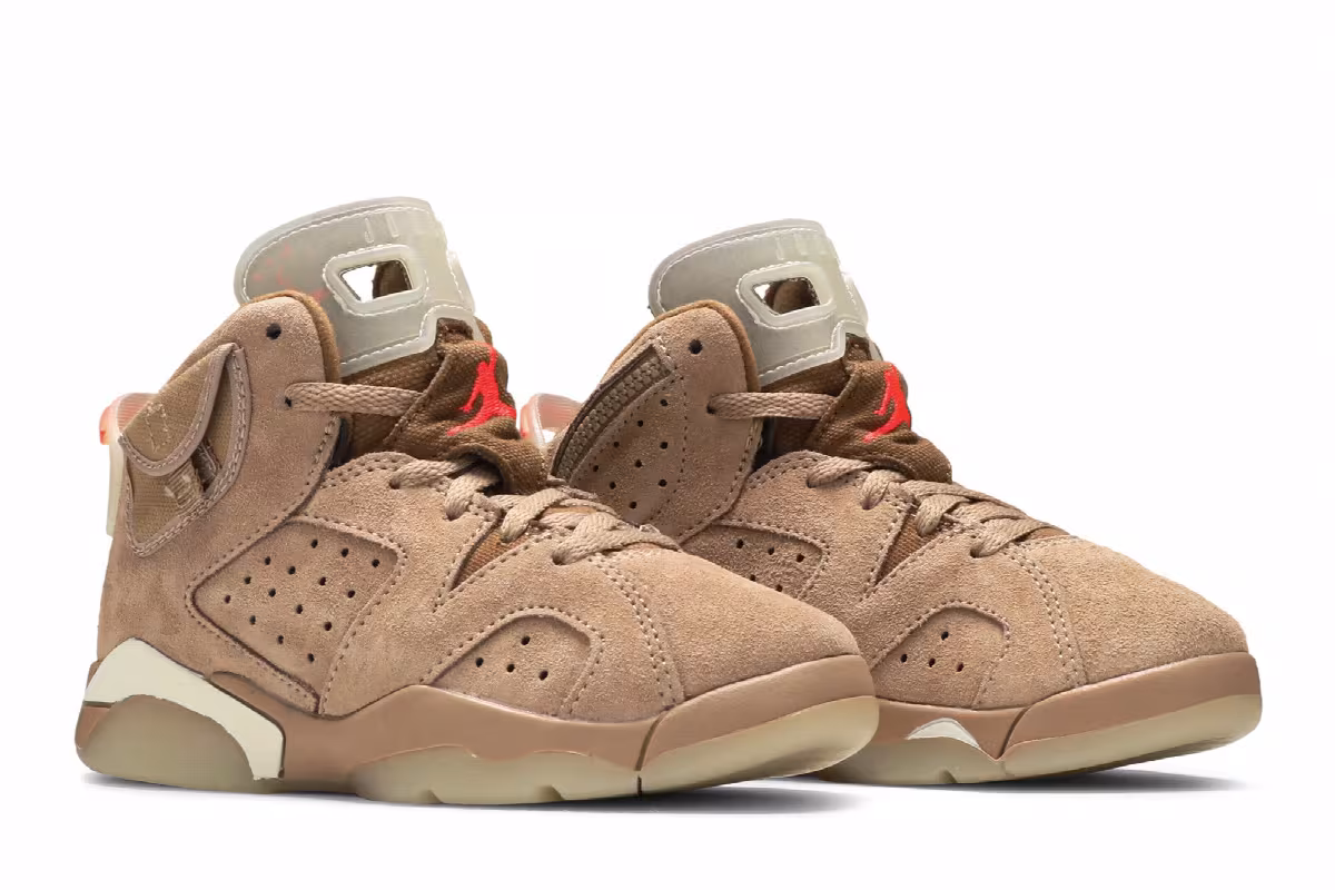 Travis Scott x Air Jordan 6 PS British Khaki, view 9