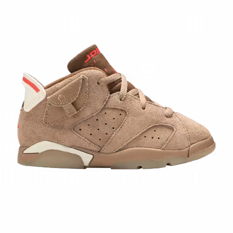 Travis Scott x Air Jordan 6 Retro TD 'British Khaki'