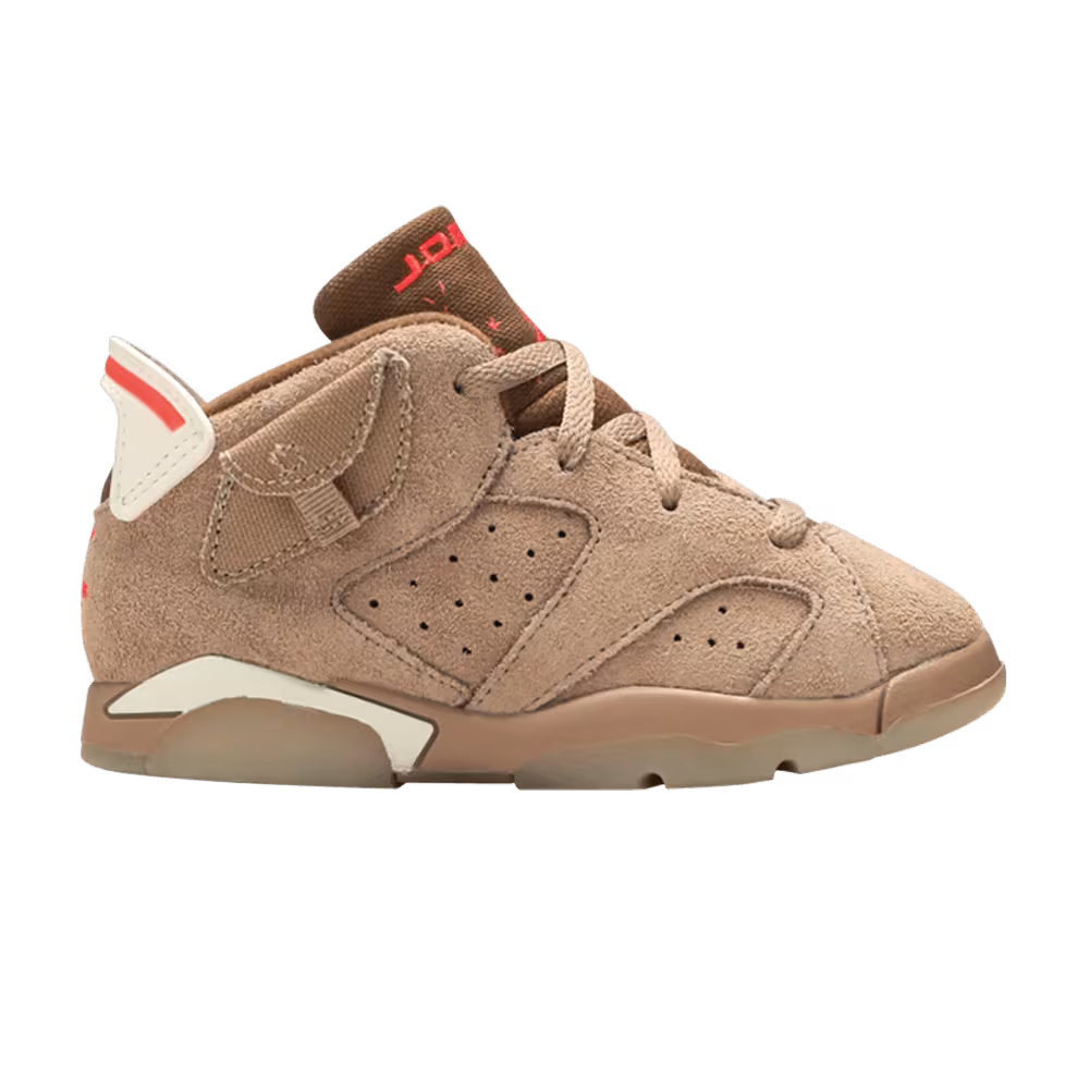 Travis Scott x Air Jordan 6 TD British Khaki