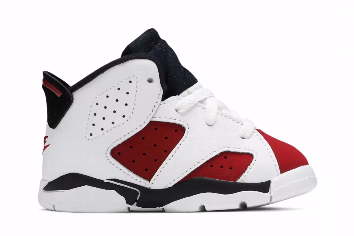 Air Jordan 6 TD Carmine 2021, view 2