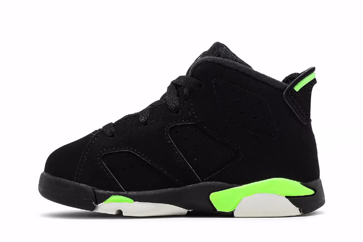 Air Jordan 6 TD Electric Green, view 4