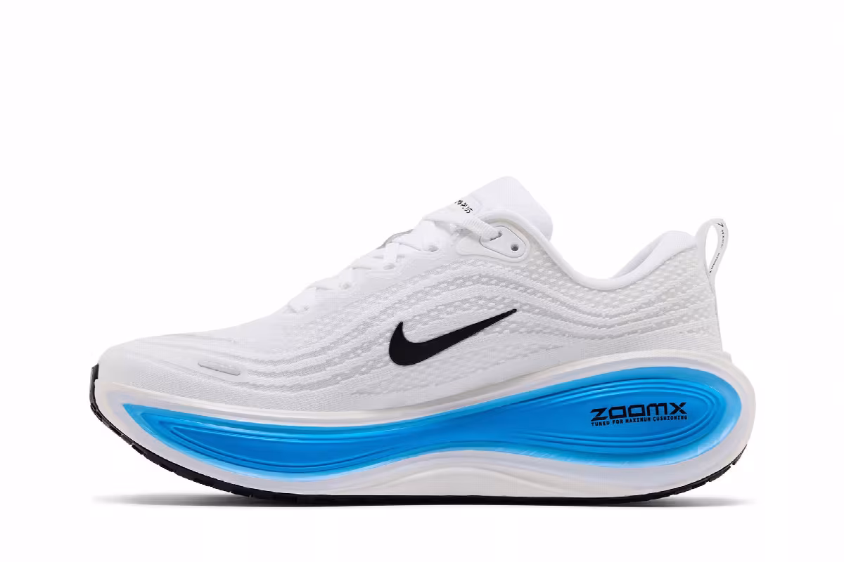 Nike Vomero Plus White Blue Hero, view 4