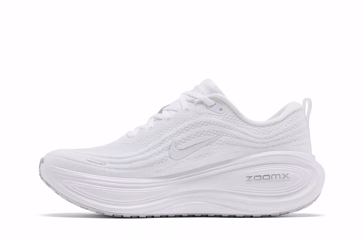 Nike Vomero Plus White Metallic Silver, view 4