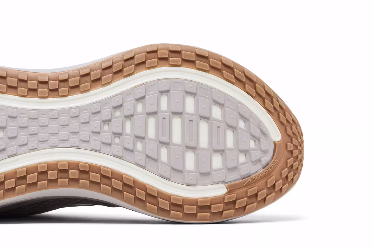 Nike Vomero Plus College Grey Gum Medium Brown, view 6