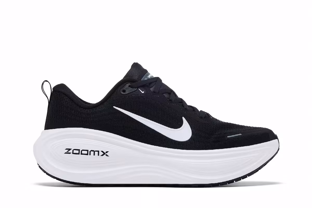 Nike Vomero Plus Black White, view 2