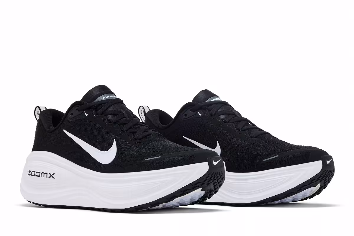Nike Vomero Plus Black White, view 9