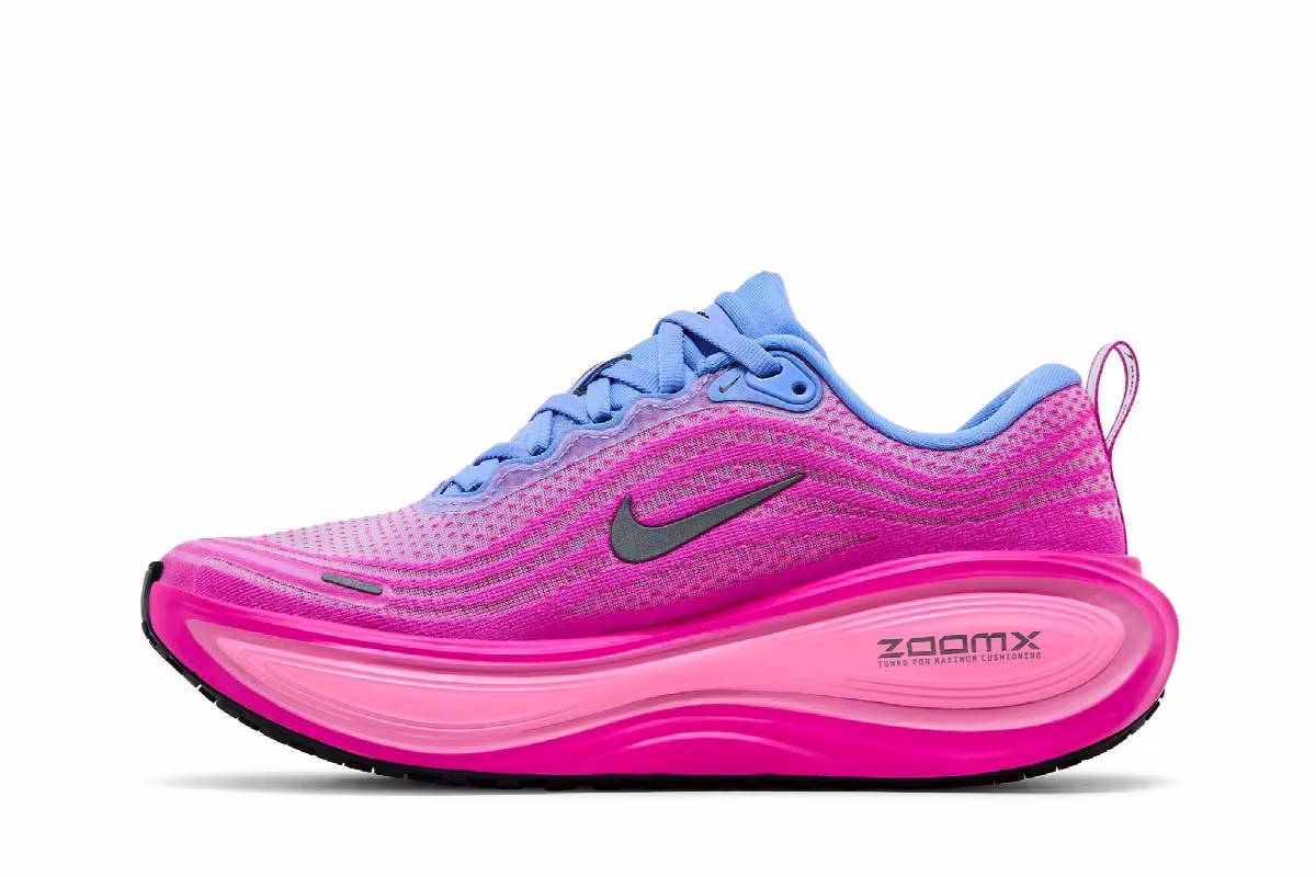 Nike Women's Vomero Plus Royal Pulse Fire Pink, view 4