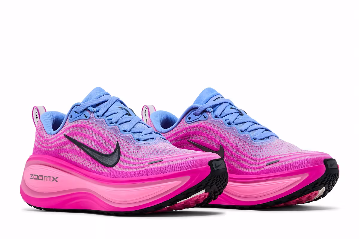 Nike Women's Vomero Plus Royal Pulse Fire Pink, view 9