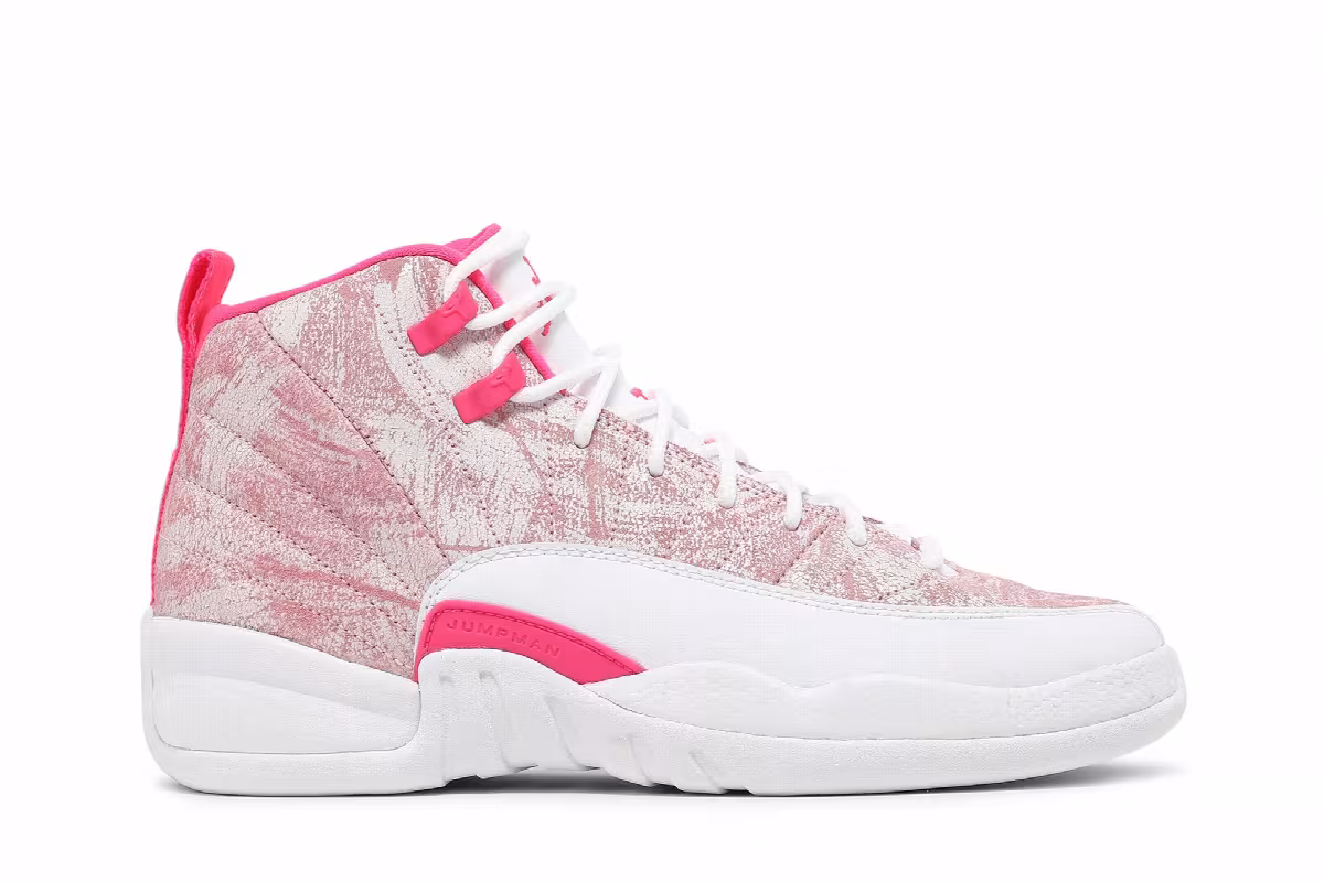 Air Jordan 12 GS Arctic Pink, view 2