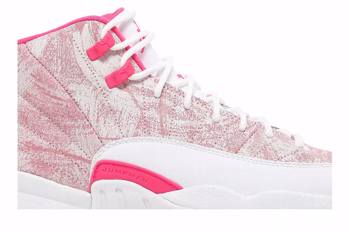 Air Jordan 12 GS Arctic Pink, view 3