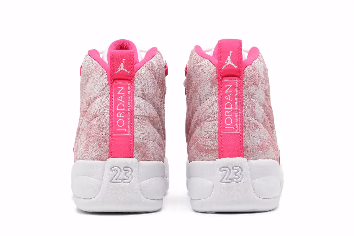 Air Jordan 12 GS Arctic Pink, view 7