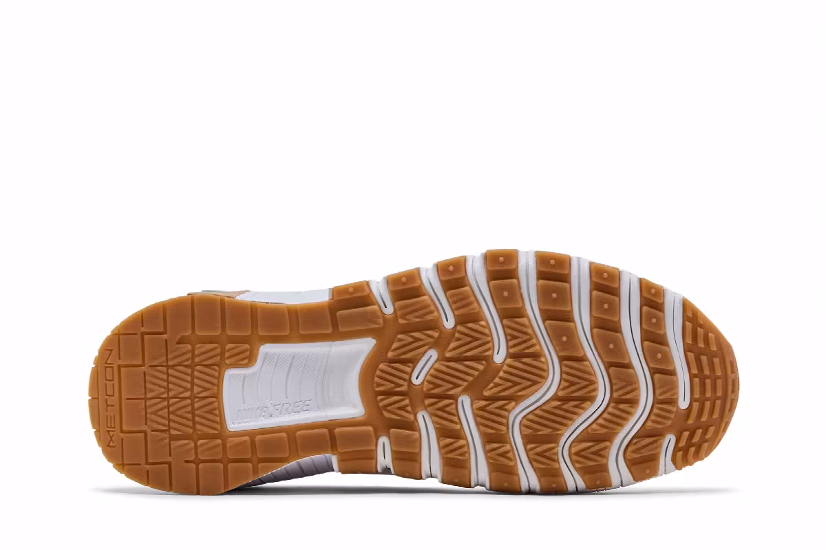 Nike Free Metcon 6 White Hemp Gum, view 5