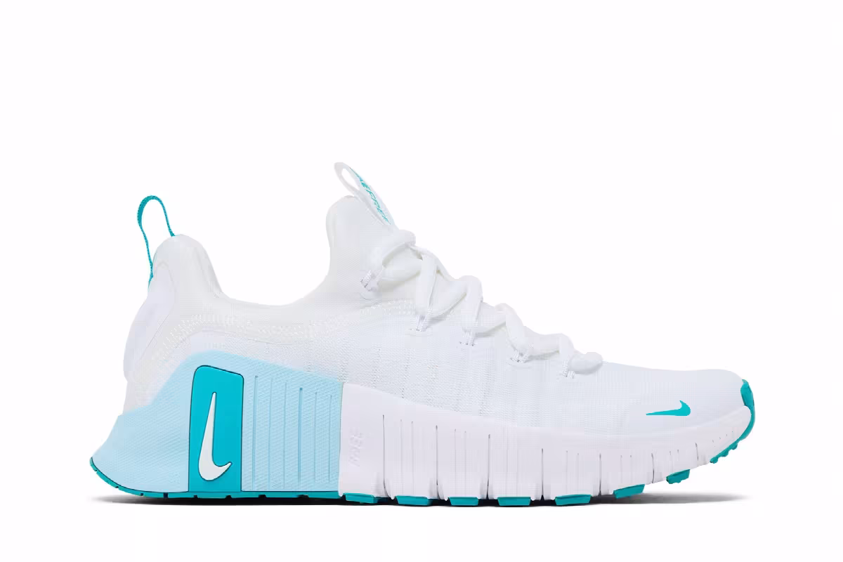 Nike Women's Free Metcon 6 White Dusty Cactus, view 2