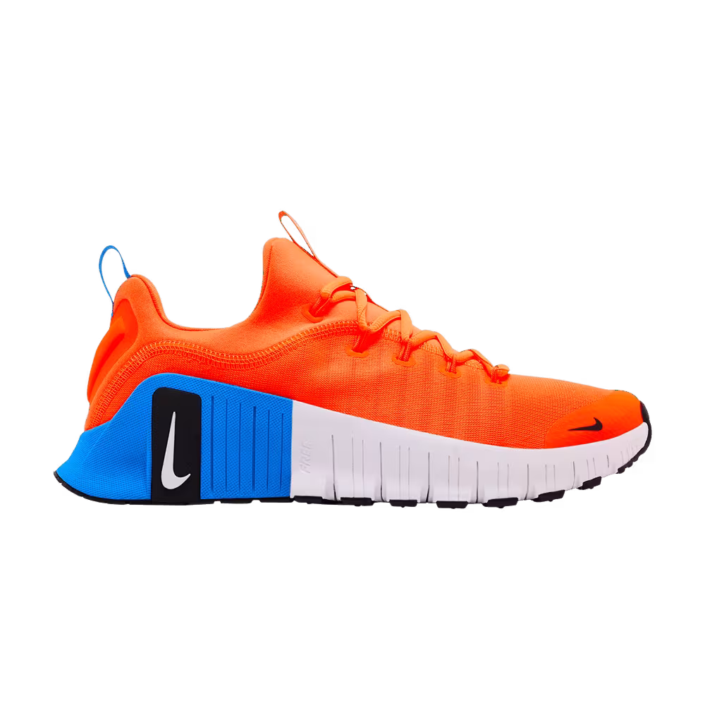 Nike Free Metcon 6 Total Orange Photo Blue