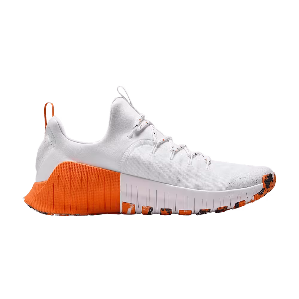Nike Free Metcon 6 White Safety Orange