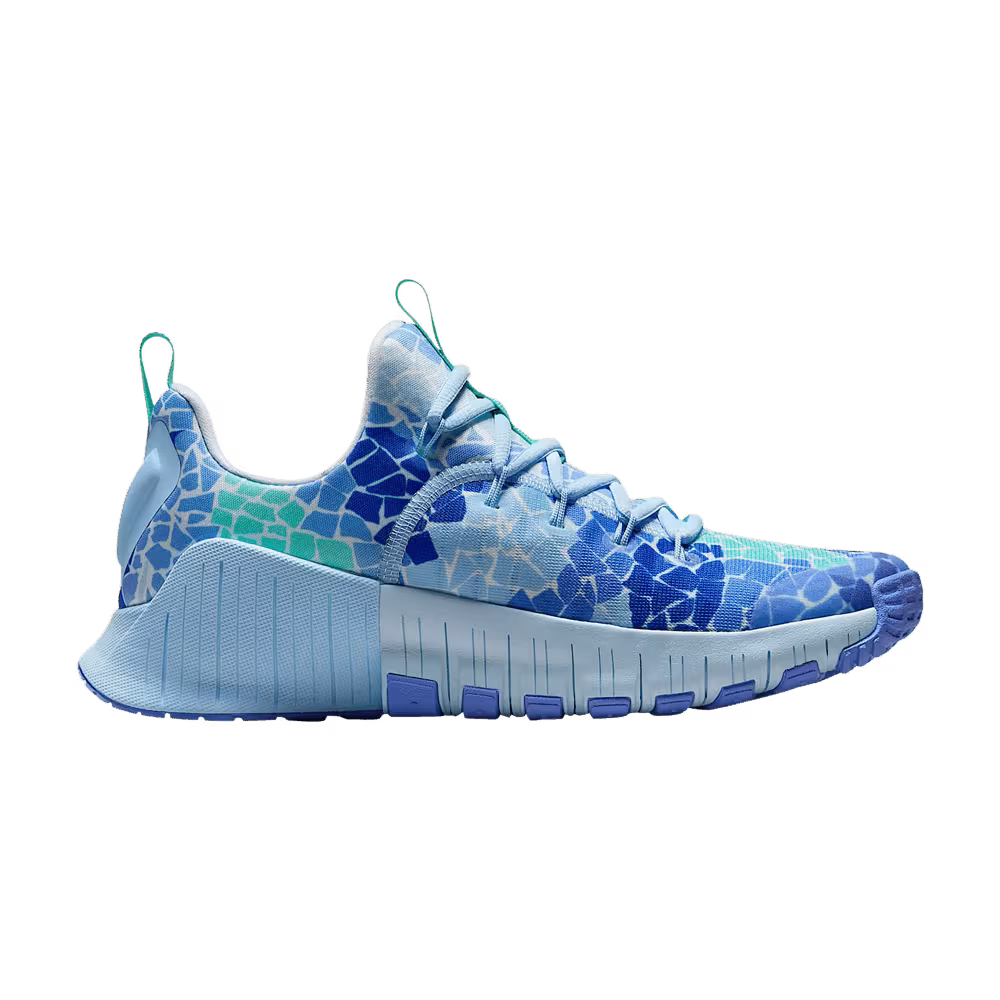 Nike Women's Free Metcon 6 AMP Ice Blye Royal Pulse