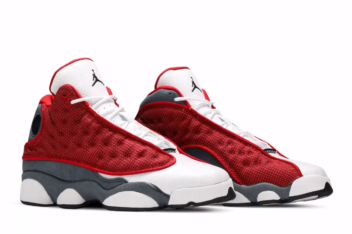 Air Jordan 13 GS Red Flint, view 9