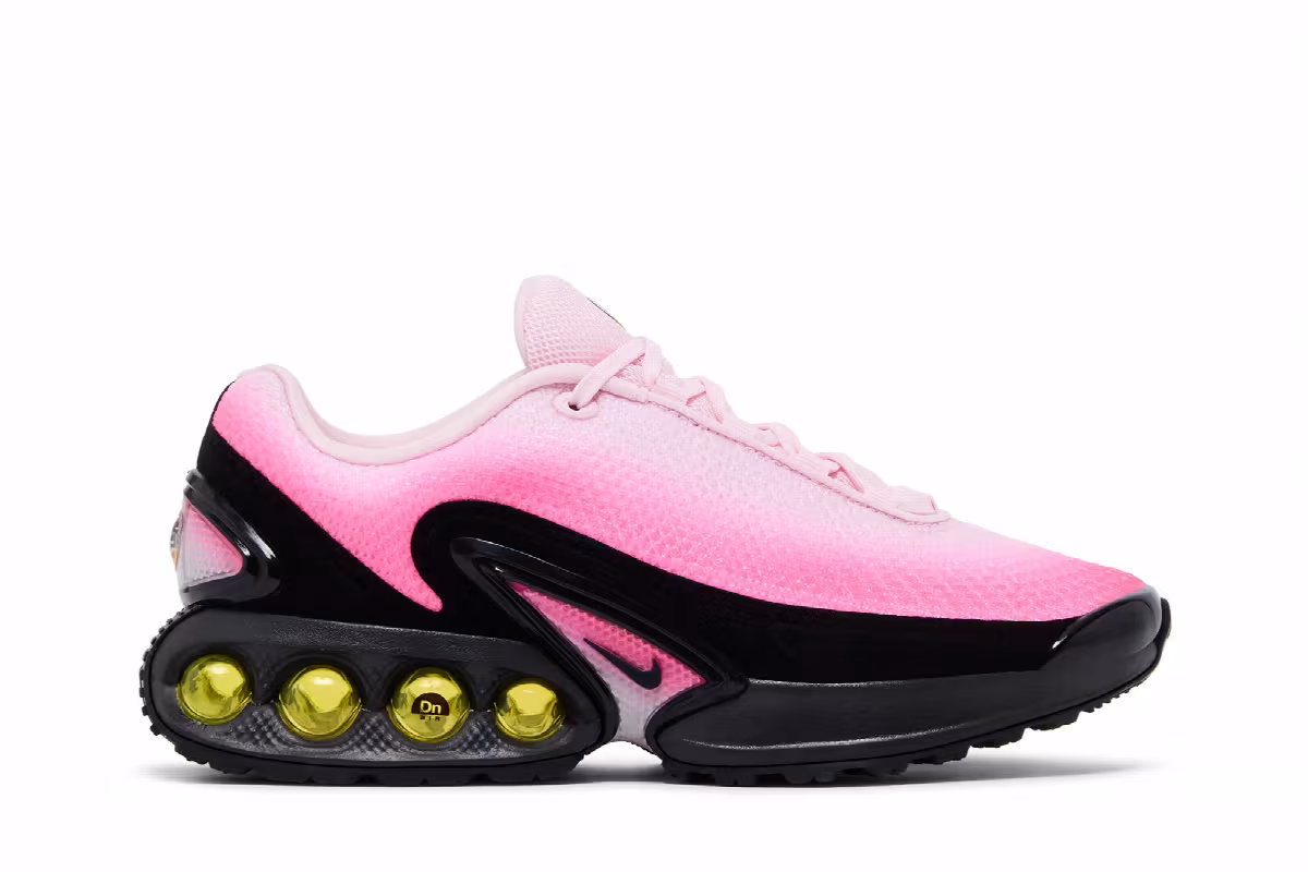 Nike Women's Air Max DN Premium Pink Foam Black, view 2