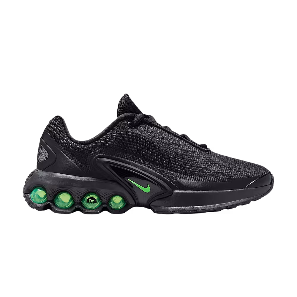 Nike Air Max Dn GS Black/Black/Anthracite/Green Strike
