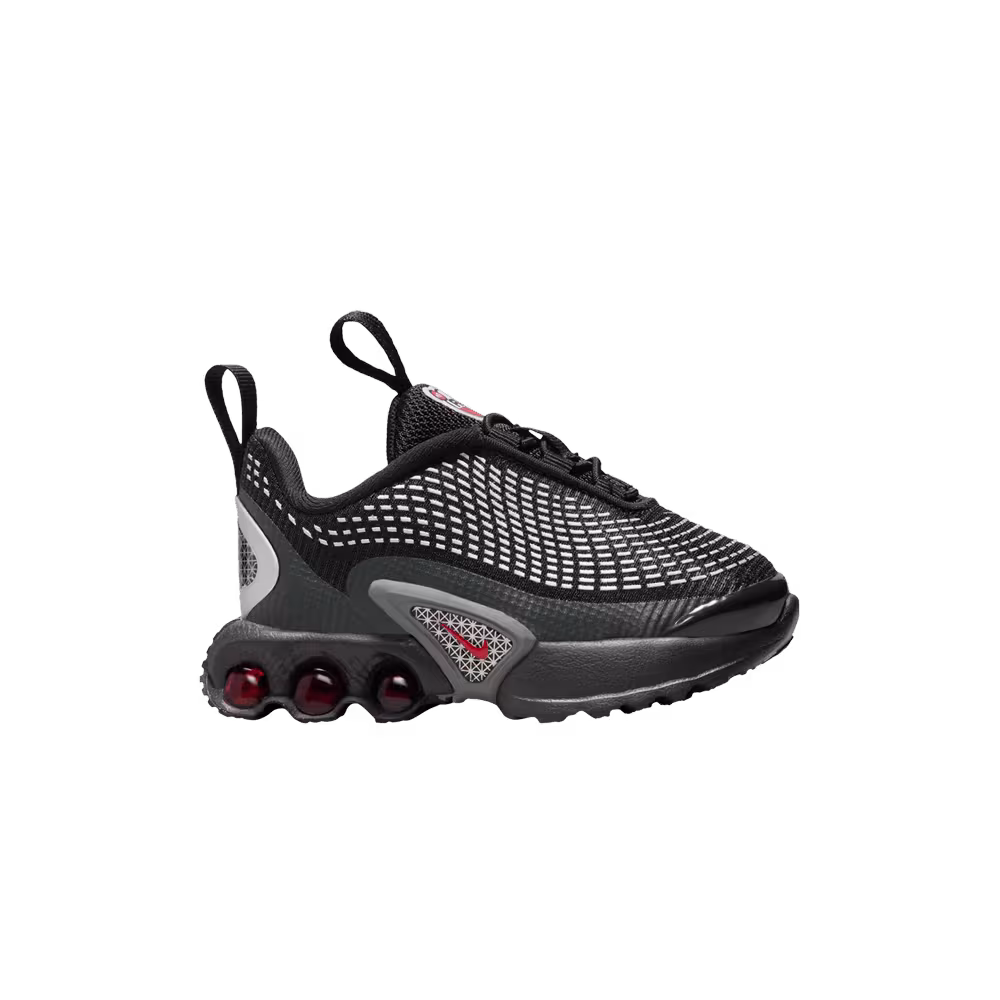 Nike Air Max DN TD Black Metallic Silver Red
