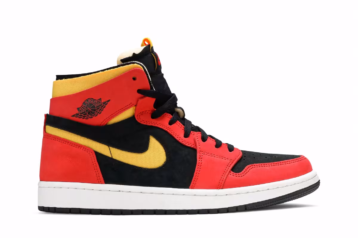 Air Jordan 1 High Zoom Comfort Chile Red, view 2