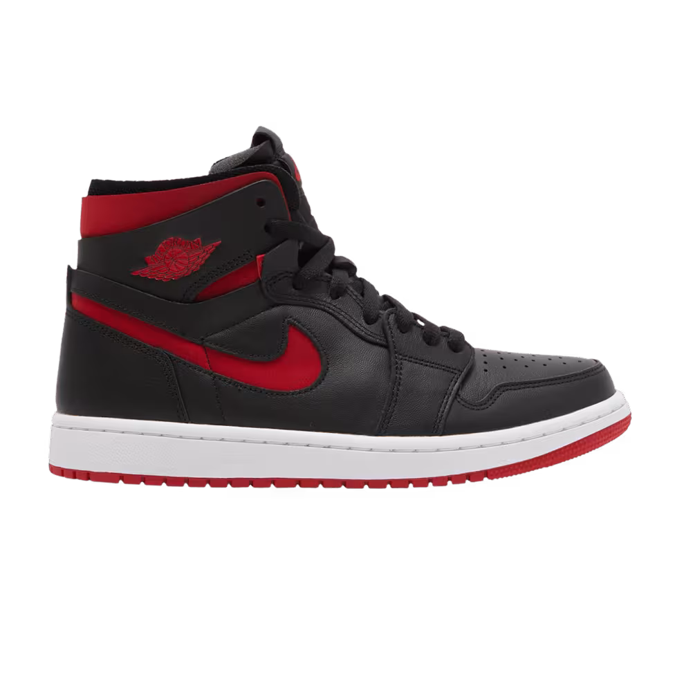 Women's Air Jordan 1 High Zoom Comfort Black University Red