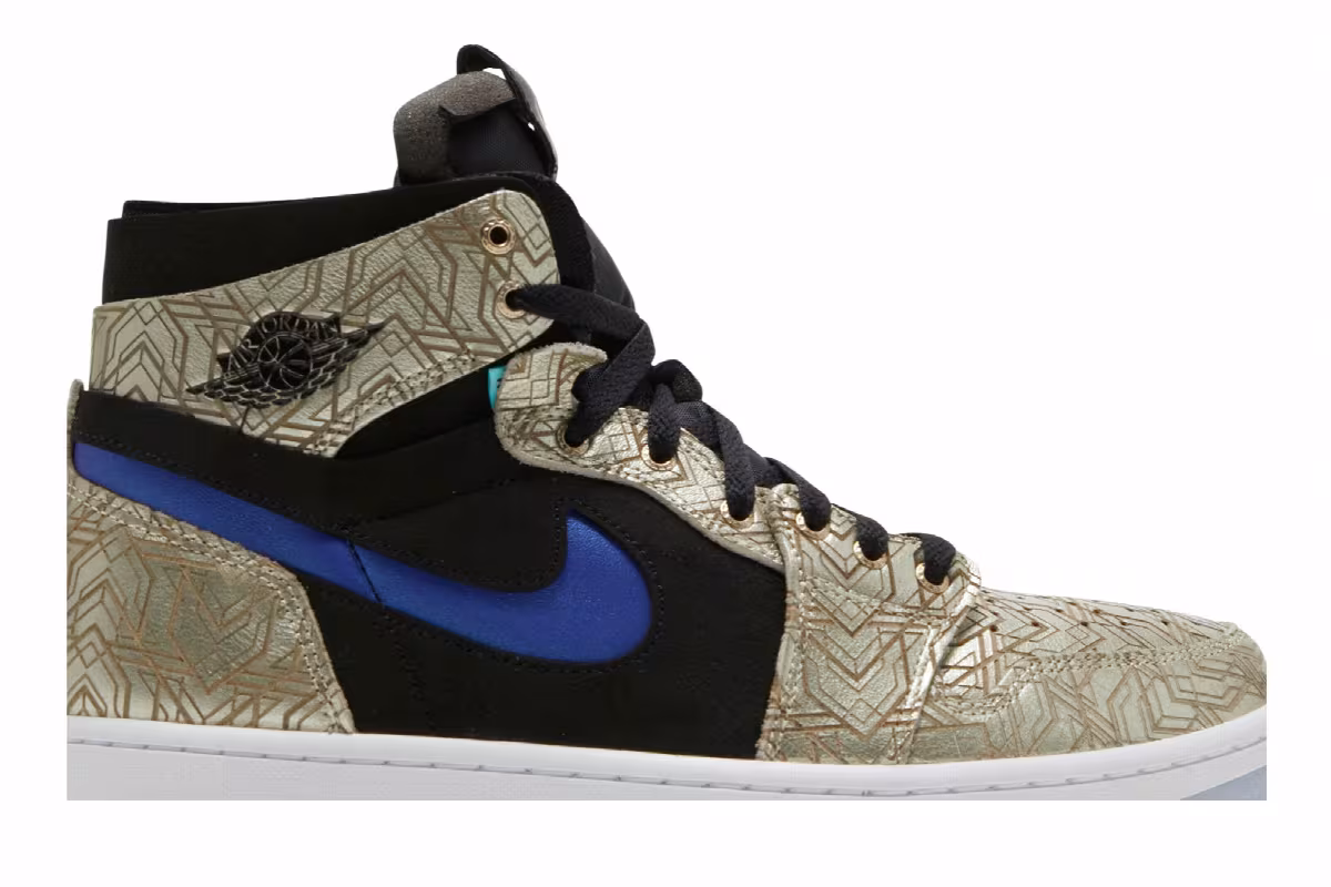 Air Jordan 1 Zoom Comfort Gold Laser, view 3