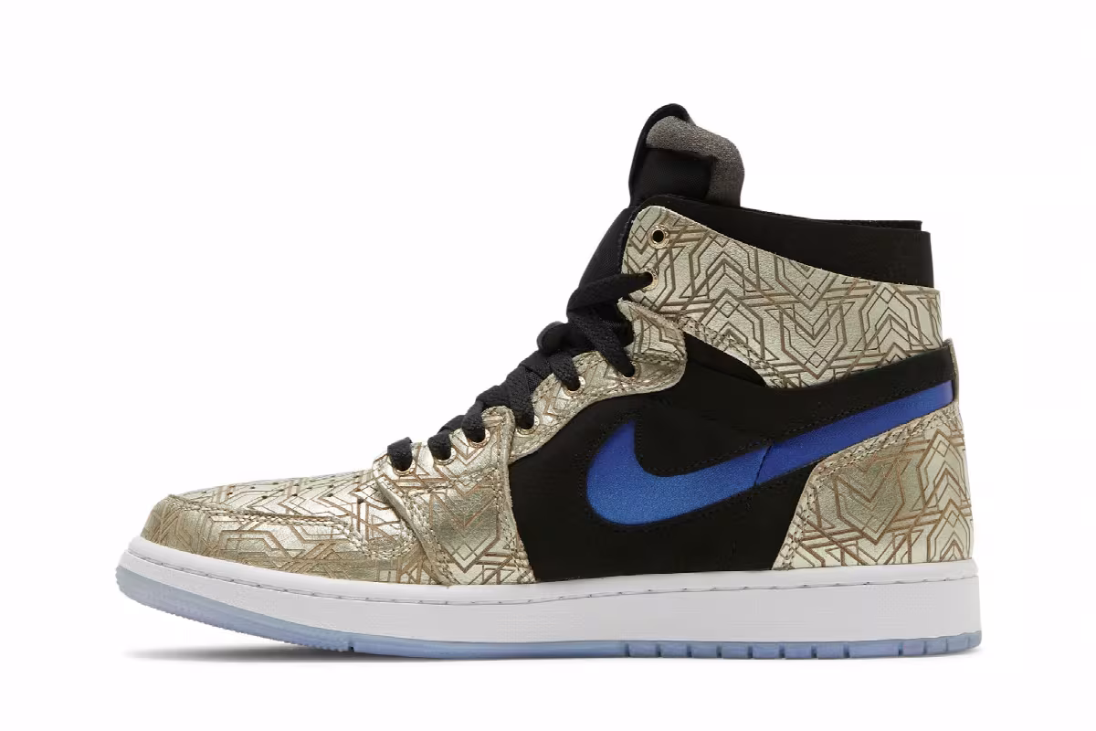 Air Jordan 1 Zoom Comfort Gold Laser, view 4