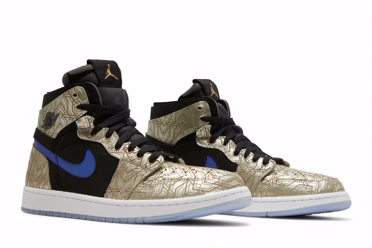 Air Jordan 1 Zoom Comfort Gold Laser, view 9