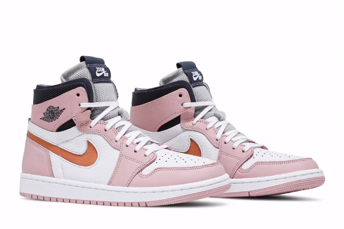 Women's Air Jordan 1 High Zoom Pink Glaze, view 9