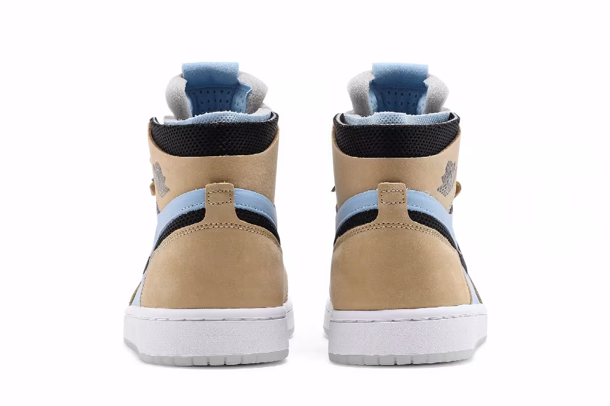 Women's Air Jordan 1 High Zoom Comfort High Psychic Blue Sesame, view 7