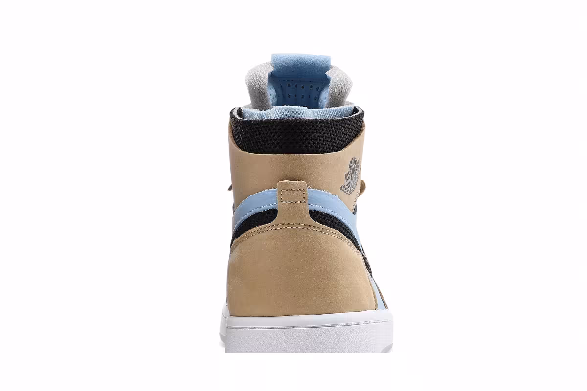 Women's Air Jordan 1 High Zoom Comfort High Psychic Blue Sesame, view 8