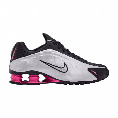 Nike Wmns Shox R4 'Black Metallic Silver Pinksicle'
