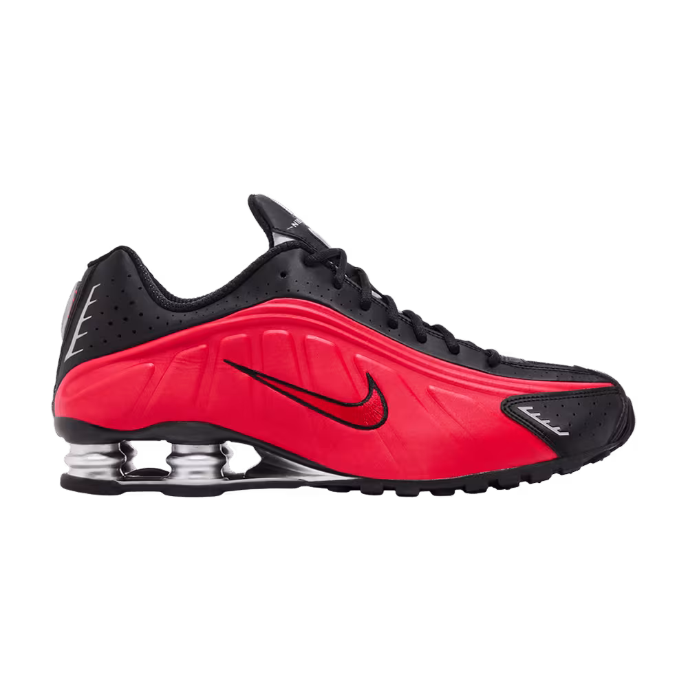 Nike Shox R4 University Red Black