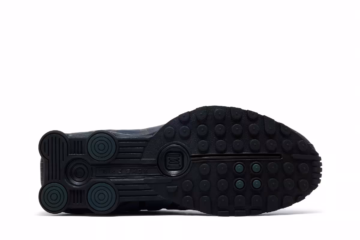 Nike Shox R4 SE Black Seaweed, view 5