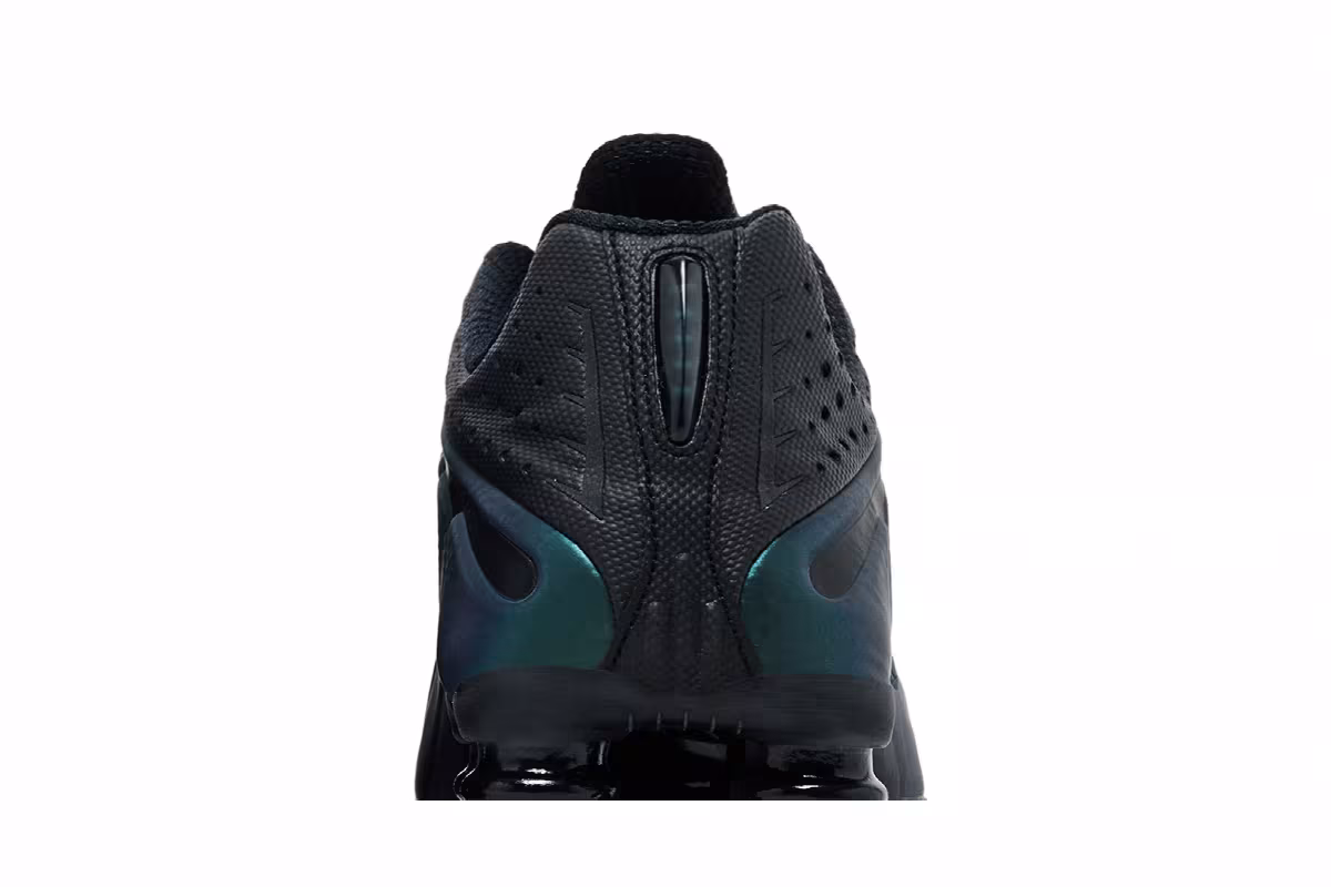 Nike Shox R4 SE Black Seaweed, view 8