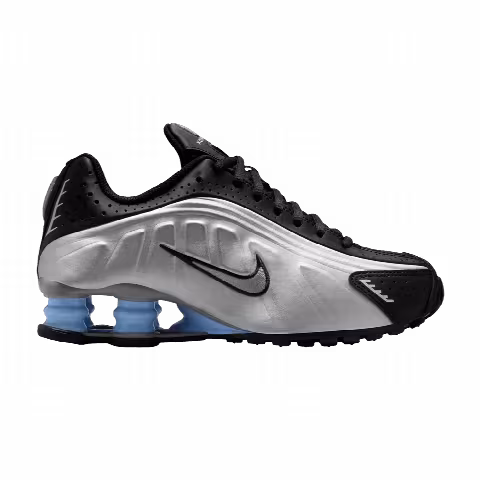 Nike Shox R4 GS 'Metallic Silver Psychic Blue'
