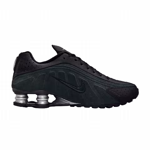 Nike Wmns Shox R4 'Black Metallic Silver'