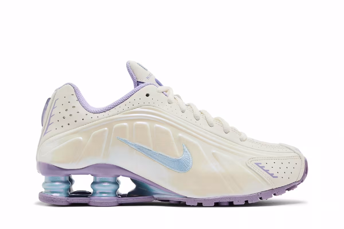 Nike Shox R4 GS Soft Pearl Celestine Blue, view 2