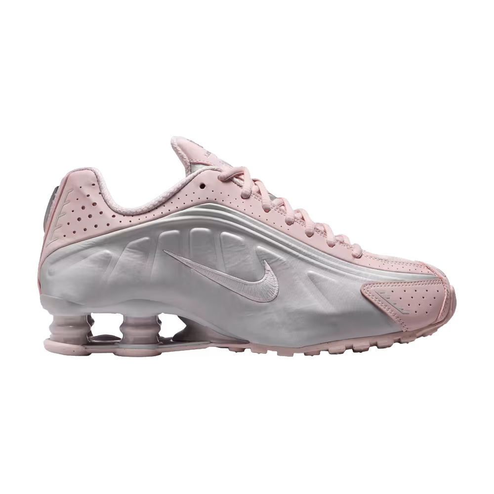 Nike Women's Shox R4 Barely Rose Metallic Platinum