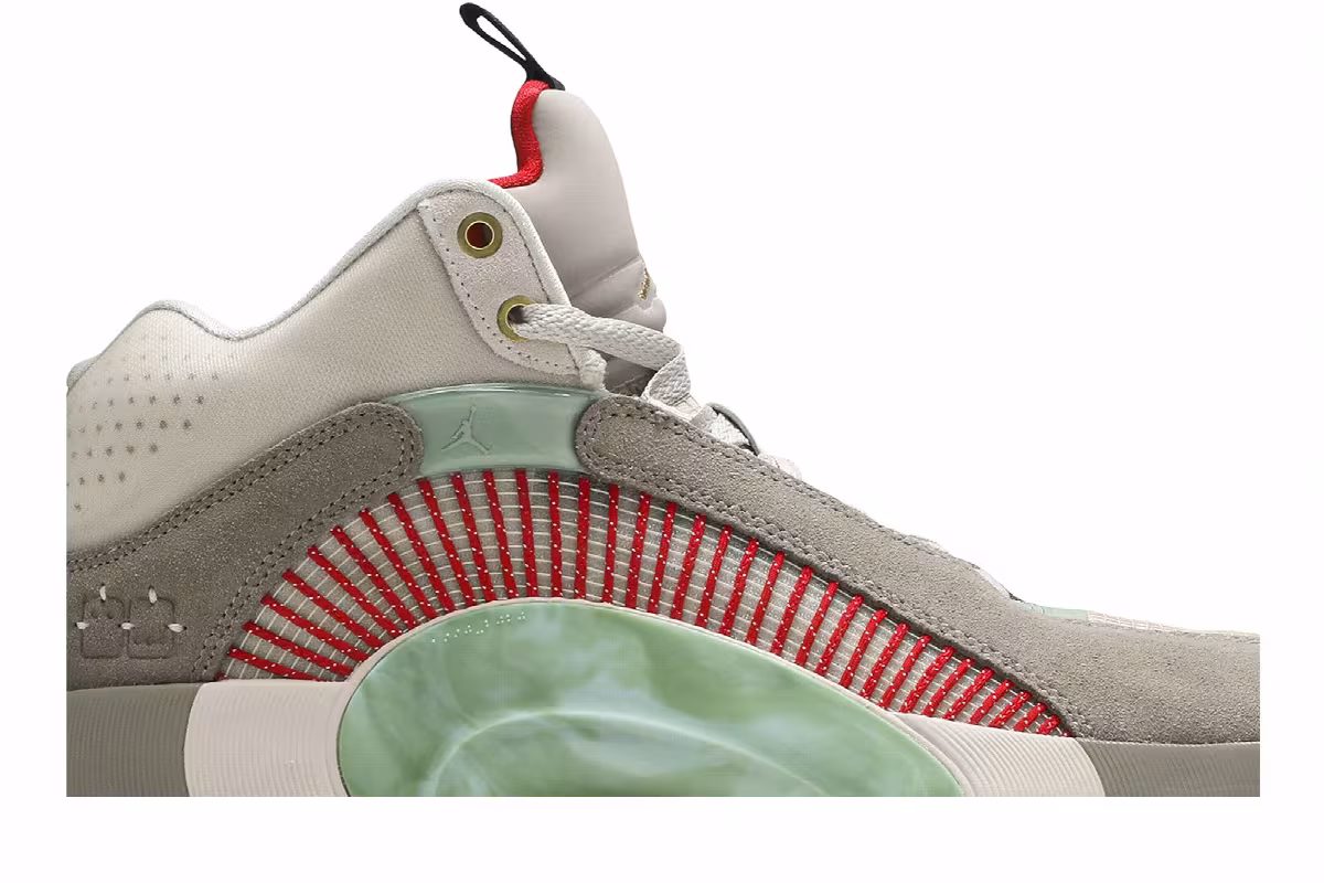 CLOT x Air Jordan 35 Sepia Stone, view 3