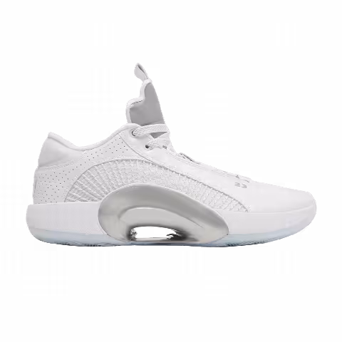 Air Jordan 35 Low 'White Metallic Silver'