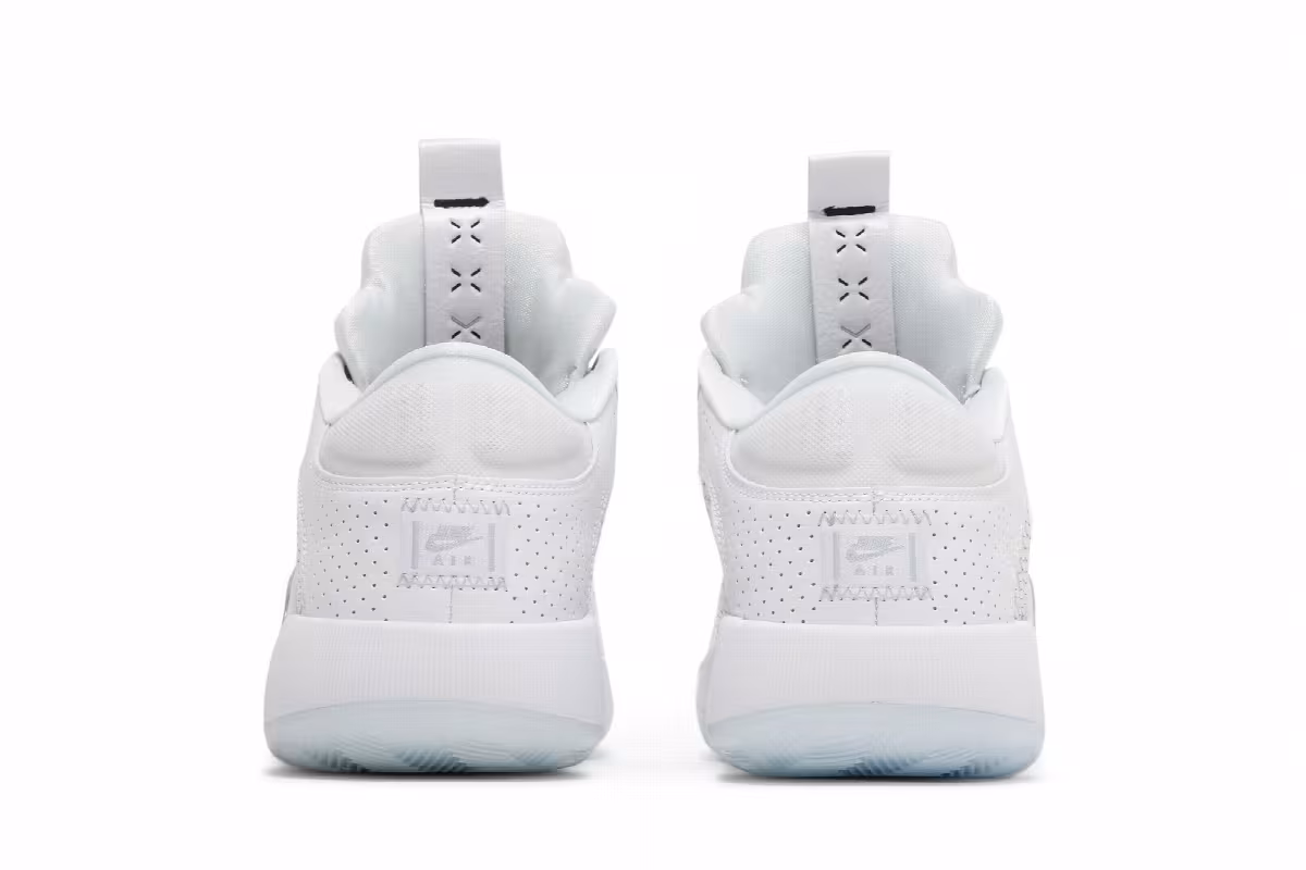 Air Jordan 35 Low White Metallic Silver, view 7