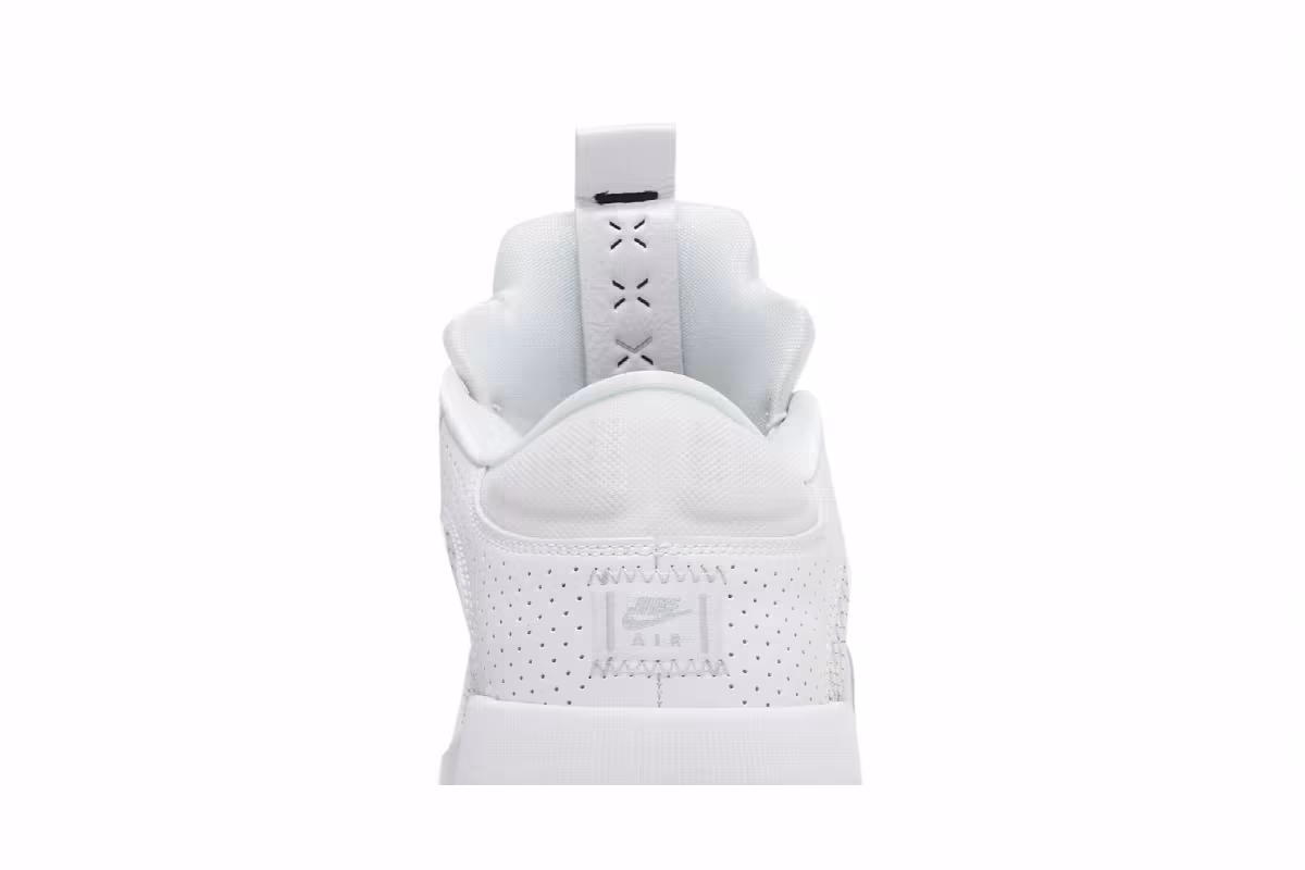 Air Jordan 35 Low White Metallic Silver, view 8
