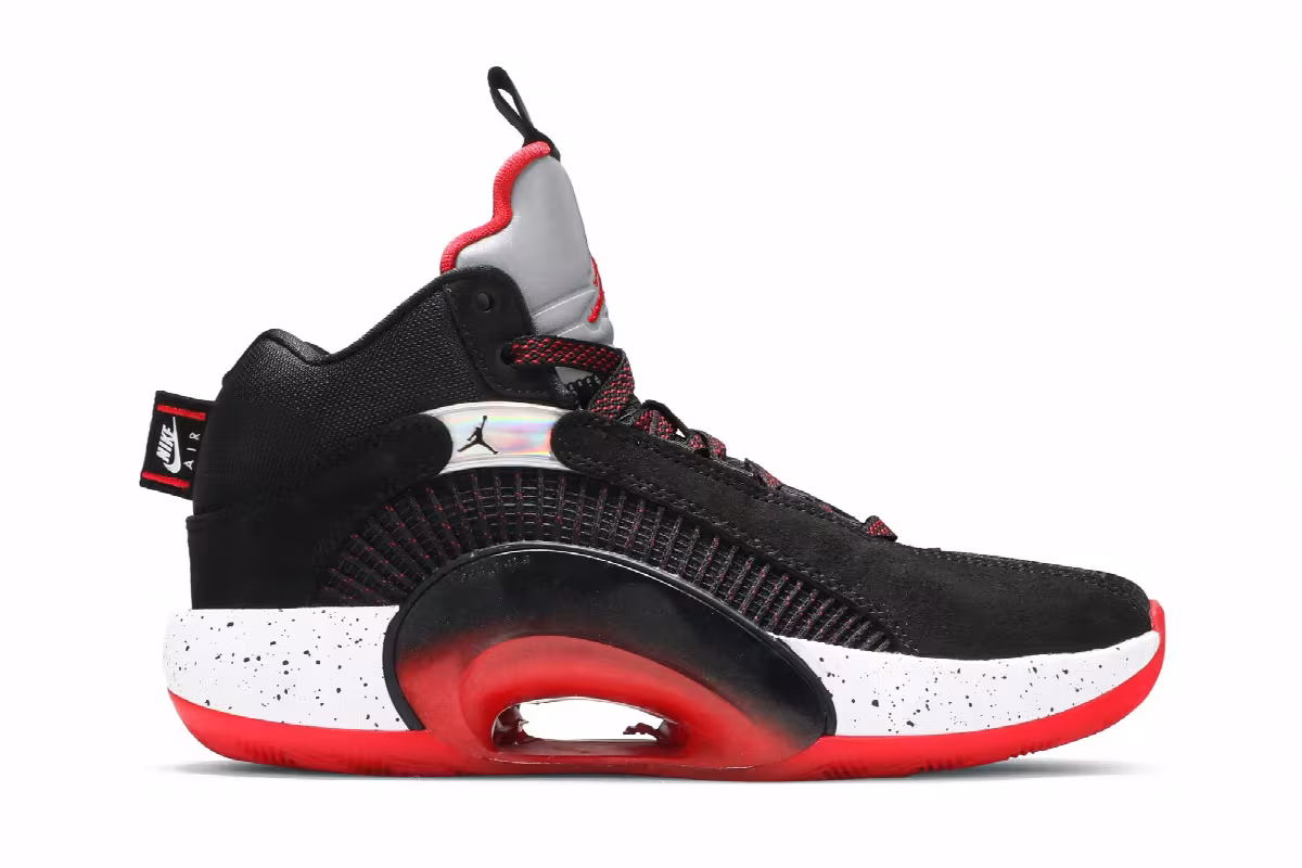Air Jordan 35 GS Bred, view 2