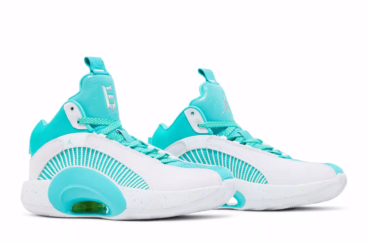 Guo Ailun x Air Jordan 35 GS Jade, view 9