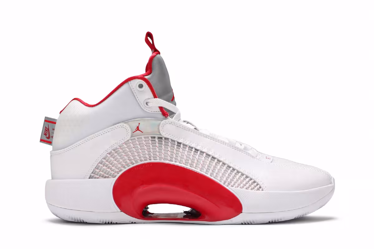 Air Jordan 35 PF Fire Red Alternate, view 2