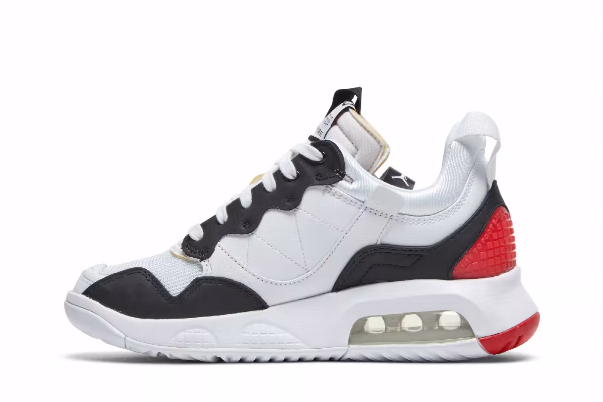 Air Jordan MA2 Light Smoke Grey University Red, view 4