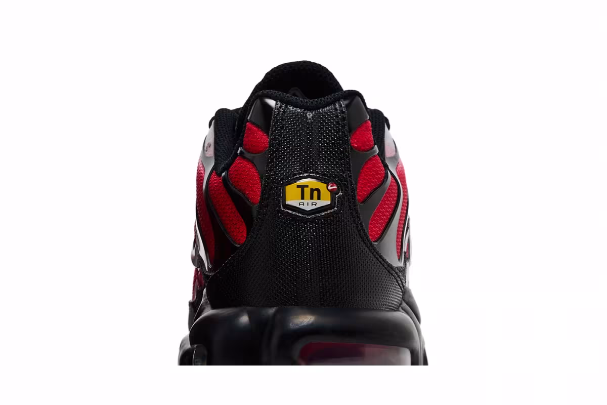Nike Air Max Plus Pure Platinum University Red, view 8