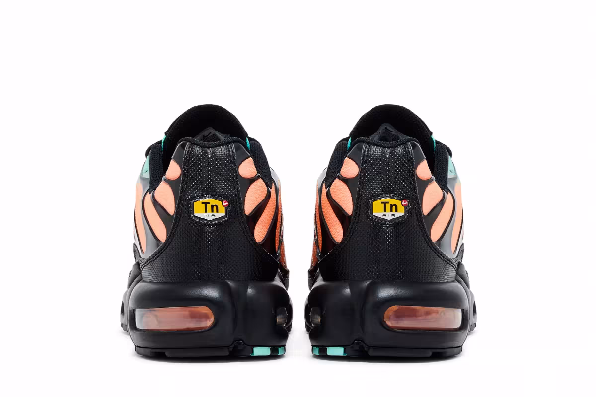 Nike Air Max Plus Aurora Green Orange Pulse, view 7